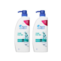 헤드앤숄더 두피 토탈 솔루션 샴푸 가려운 두피 케어 850ml 2개