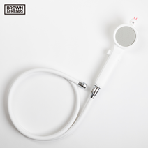 라인프렌즈 마이크로 버블 샤워기 필터 + PVC 컬러 호스 + 헤드 세트 코니, 1세트