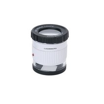 쥬얼리 루페 3 LED 자외선 광학 유리 렌즈 배율 30x 돋보기 스탬프 식별 골동품 통화, 02 WHITE_01 30x