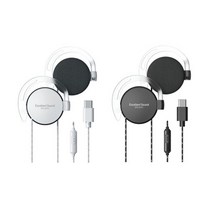 EXS C타입이어폰 귀편한 귀걸이 유선이어폰 X21C, X21C (블랙)