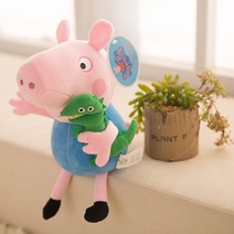 돼지 페이지 peppapig 봉제 장난감 인형 어린이 인형, 조지, 65cm