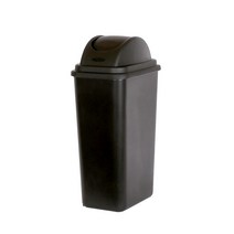 지오리빙 스윙 휴지통 20L, 스윙 휴지통 20L 블랙