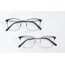 [JS] 전자파 차단 사각 쓰고보고 패션 금속 안경테 베이직 ( JS 92000EA )