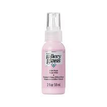 Plaid 갤러리 스테인 글라스 펜 2oz 색상선택 글라스 데코 스테인글라스 물감, 38 Pale Pink