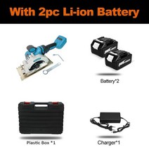 플런지쏘 직쏘 직소 컷터 브러시리스 전기 싱글 리튬 손전등 원형, 07 2 20000mAh Battery_02 EU