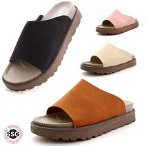 [푹신함 4cm] *당일발송* 가볍고 발볼편한 착화감좋은 여성 데일리 키높이 이중쿠션 여름슬리퍼 사무실용 외출용 실내화 착화감 굿
