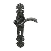 호페 모티스락 DAVOS DAVOS 수입 모티스손잡이 방문손잡이 문손잡이 중문 안방 통로, 동전타입, 42~50mm