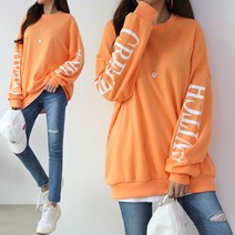 [쏭스타일] 스위치 레터링 맨투맨