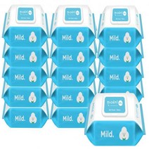 한예지 휴 마일드(저 자극) 물티슈 캡형 100매*15pack