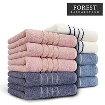 포레스트 30수150g 국산 호텔수건 10장, 인디핑크, 상세설명 참조