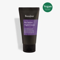 보나쥬르 비건 부활초 숙면크림 주름탄력케어 글리세릴글루코사이드 나이트 크림 80ml