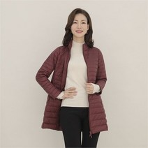 애비뉴투지 엄마옷 찬바람부니 초경량 오리털 여성 봄 가을 패딩 점퍼 차이나 하프 자켓 J10024 50대 60대