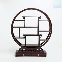 MDG7988 한옥 카페장식 송악 찻잔 다관 장식장 60x70cm 빈티지인테리어/고급진열장/작은장식장/작은진열대