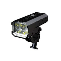 자전거 라이트 조명 산악 mtb 방수 충전식 라이딩장비, 블랙