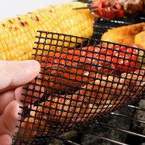 LVC 재사용 석쇠 대용 테프론 바베큐 매쉬 260도 그릴 시트 휴대용 숯불 매트, 상품선택, 상세페이지 참조