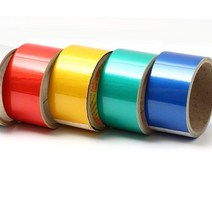 도로이정표 주차금지입간판 야간테이프 48mmX3m 관광버스 고휘도 형광스티커 반사스티커제작 발광테이프, 반사테이프 초록