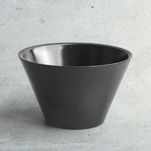 페블블랙 이중 빙수볼 스텐 팥빙수 화채그릇 샐러드보울 멀티볼, 02 이중 멀티볼 (2호)