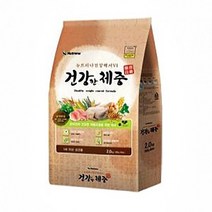 건강백서 체중 조절 비만견 2kg 강아지 반려견 사료