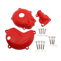 오토바이부품 튜닝 호환 악세사리 부품호환 Zongshen 250cc RX3 오토바이 부품 먼지 자전거 클러치 커버 엔, 05 red