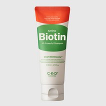 종근당 씨케이디 아미노 비오틴 올파워풀 샴푸 80ml, 1개