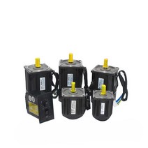 감속기 기어 모터 220v 고속 웜감속기 AC 모터 표준, 속도조절모터및조절기200W(0-1350rpm)