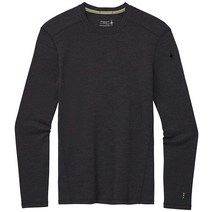 Smartwool 메리노 250 베이스레이어 크루 - 남성용 차콜 헤더 XL107116, X-Large, Charcoal Heather