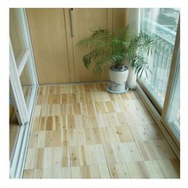 건아무역 편백나무 조립식마루 18피스, 원목색