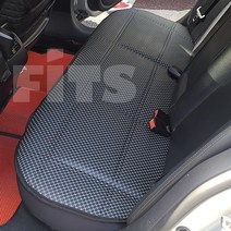 FITS 올뉴K5 MX/SX 승용/승합 택시차량 뒷좌석 풀커버 방석 시트커버-블랙도트, 블랙도트