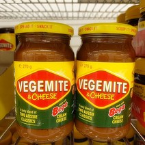 호주 베지마이트 앤 치즈 스프레드 270gx2개 Vegemite Cheesybite Spread, 270g, 2개
