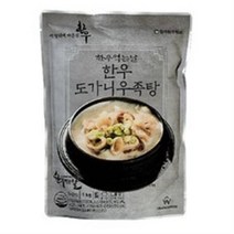 [전국한우협회]한우 도가니우족탕 1kg 4팩, 16개