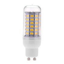 GU10 10W 5730 SMD 69 LED 전구 LED 옥수수 빛 LED 램프 에너지 절약 360도 200 ~ 240V 따뜻한 화이트, 보여진 바와 같이, 하나