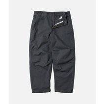 FRIZMWORKS SLUB COTTON TWO TUCK PANTS _ DARK 그레이