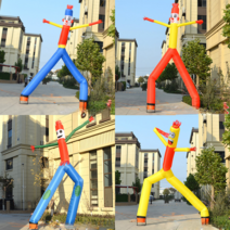 풍선간판 주유소 가게입구 광고판 캐릭터 호객 정육점 중국집 움직이는 손짓, 7미터 모델 주문시 메모