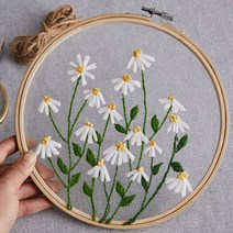 DIY 프랑스자수 패키지, 상세 참조, 들꽃