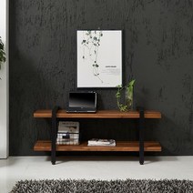 봄날의가구-313-A-1200 멀바우원목스틸거실장 humak*849500EA, 1_멀바우, 본상품선택