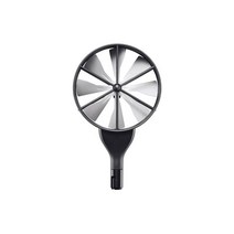 속도계 풍속계 풍량계0635 1572 Testo 핫 와이어 프로브 (디지털) 440 용 온도 및 습도 센서 유선 포함, 01 black