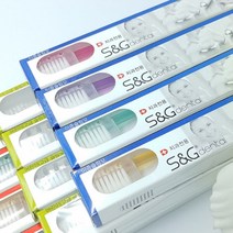 국산치과전용 칫솔 부드러운모 이중미세모 치아교정 임플란트칫솔 성인용 어린이용 12개입, 어린이고급슬림 1박스12개 (색상랜덤)