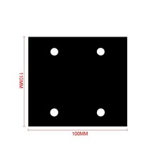 전동 핸드 그라인더 고무 패드 면삭기 연마기 대패 빠우기계 샌더기 3인치 7인치 고주파 면취기 바닥 9인치 초크 탁, B