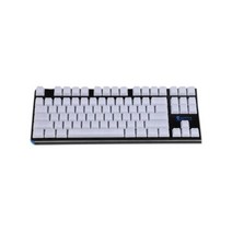 분필 레진 푸딩 키캡 YMDK 1.5MM ABS 108 87 61 ANSI ISO BLank MiLk Fog OEM 프로필 MX 기계식 키보드용 RGB GK61 WoMier 66, 한개옵션1