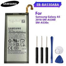 핸드폰 배터리 교체 원래 배터리 eb-ba510abe eb-ba510aba 삼성 galaxy a5 2015 a5 2016 eb-ba520abe a5 2017 sm-a520f, a5 2018 sm-a5300