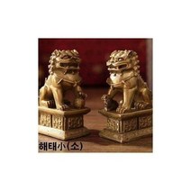유통몰/ 해태동상 해태상 해태 한쌍 풍수지리 인테리어 소품, 1개