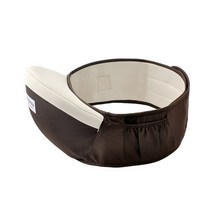 아기 애기 영아 베이비 힙시트 애기띠 아기띠 Baby Waist Stool Walkers Sling Hold Belt Backpack Hipseat Kids Infant Hip S, [04] coffee