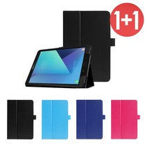 아야 1+1 갤럭시 탭 A6 10.1 SM-T580 가죽 케이스, 네이비