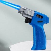 가스토치 화염방사기 캠핑용 가스 라이터 방풍 바베큐 주방 요리 제트 토치 터빈 라이터, 어번