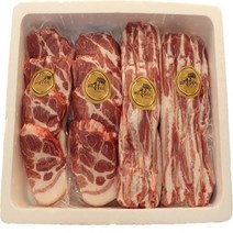 덤앤덤제주, 제주흑돼지1kg(뒷다리살), 1개