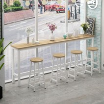 바테이블 홈바테이블 아일랜드 식탁 긴테이블 카페 식탁, A 단일테이블길이너비및높이100x30x100