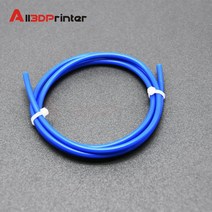 초정밀 1M PTFE 튜브 파이프 3D 프린터 부품 2x4mm RepRap J 헤드 핫 엔드 보우 덴 압출기 1.75mm Capricor, 03 Blue_02 2M