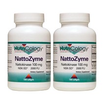 뉴트리콜로지 나토자임 100mg 소프트젤, 180개입, 2개
