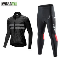 자전거 라이딩복 사이클 셋트 철인3종 경기복 싸이클 wosawe 세트 자켓 7
