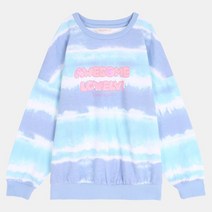 로엠걸즈 [로엠걸즈] 타이다잉 홀치기 나염 맨투맨 RGMA2083C_7358